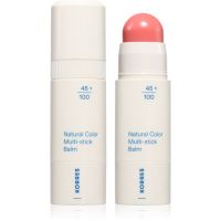 Korres Natural Color Multi-Stick Balm wieofunkcyjny kosmetyk do makijażu ust i policzków odcień Petal Pink 4.5 g