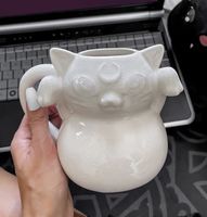 KILLSTAR – Tasse  - Ghost Kitty - Weiß