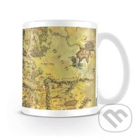 Hrnček Pán prstenů - Mapa Středozemě