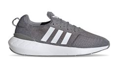 adidas Swift Run 22 - Pánske - Tenisky adidas Originals - Sivé - GZ3495 - Veľkosť: 46