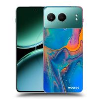 Silikónový čierny obal pre OnePlus Nord 4 - Rainbow