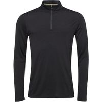 Smartwool CLASSIC A-S MERINO BL 1/4 ZIP Мъжка функционална тениска, черно, размер