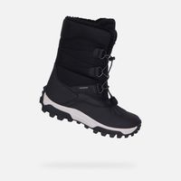 Buty zimowe dla chłopców Geox Himalaya w kolorze czarnym