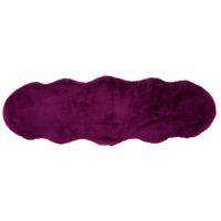 UMELÁ KOŽUŠINA, 55/160 cm, lila