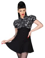 Damen Rock KILLSTAR - Daddy-O - schwarz XL