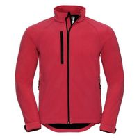 Red Men's Soft Shell Russell Jacket