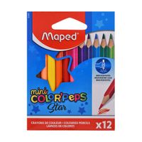 FARBICKY TROJHRANNE MAPED COLOR PEPS MINI 12FARIEB