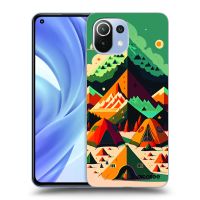 Silikónový prehľadný obal pre Xiaomi Mi 11 Lite - Alaska