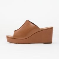 Clarks Sabina Mule Tan Leather 9