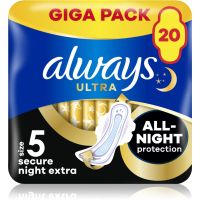 Always Ultra Secure Night Extra Binden 20 St.