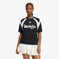 T-shirt adidas House Of Tiro Jersey Black/ Off White/ White L