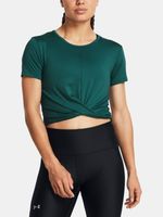 Under Armour Motion Crossover Crop SS Tricou Verde