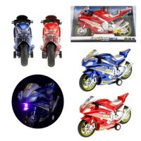 Závodná motorka so zvukom a svetlom 30 cm-Toi Toys