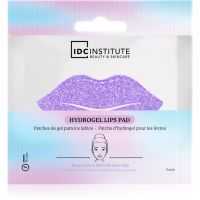 IDC Institute Glitter Lip Purple hidrogelna maska ​​za ustnice 1 kos