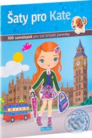 Šaty pro Kate (300 samolepek pro tvé britské panenky) - kniha z kategorie Omalovánky, vystřihovánky, papír