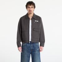 Kurtka OBEY Walter Work Jacket Black Faded Wash L