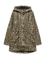 VERO MODA Prijelazna jakna  sivkasto bež / tamno bež / crna