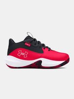 Under Armour UA PS Lockdown 7 Kinder Tennisschuhe Rot