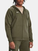 Under Armour UA Rival Fleece FZ Hoodie Majica dugih rukava zelena