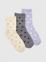 GAP 3 Paar Kindersocken Grau