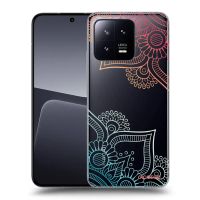 Silikónový prehľadný obal pre Xiaomi 13 - Kvetinový vzor