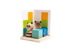 Logisches Puzzle - Panda