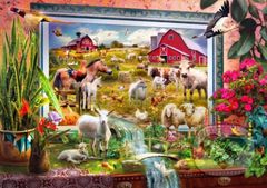 Krasny: Magic Farm Painting II - puzzle z kategorie Umělecké