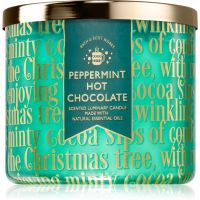 Bath & Body Works Peppermint Hot Chocolate aроматична свічка 411 гр