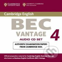 Cambridge BEC 4 Vantage Audio CDs (2) : Examination Papers from University of Cambridge ESOL Examinations - audiokniha z kategorie Jazykové učebnice…