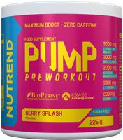 Nutrend Pump 225 g berry splash