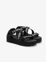 Tommy Jeans Sandalen Schwarz