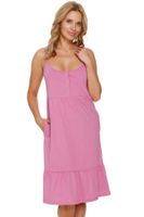 Noční košile Doctor Nap 7244 - bavlna Růžová 2XL