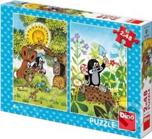 Krtek a kamarádi - puzzle z kategorie 15 - 60 dílků