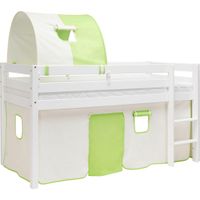 Xora STREDNE VYSOKÁ POSTEĽ, 90/200 cm biela