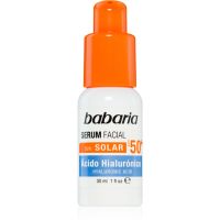 Babaria Sun Face зволожуюча сироватка з високим ступенем UV захисту SPF 50+ 30 мл