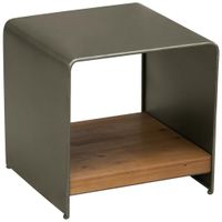 Livetastic PRÍRUČNÝ STOLÍK, jedľa, prírodná farba, čierna