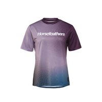 HORSEFEATHERS Dámsky bike dres Quantum - iris fade out PINK velikost XL