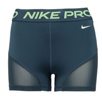 Nike PRO Дамски къси шорти, тъмнозелено, размер