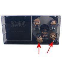 figurki (zestaw) AC/DC - POP! - Back In Black - USZKODZONE