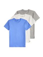 Polo Ralph Lauren Potkošulja  plava / siva melange / bijela