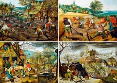 Pieter Brueghel the Younger - The Four Seasons - puzzle z kategorie Umělecké