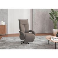 Sit & More KRESLO, textil, bahenná hnedá