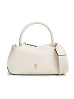 TOMMY HILFIGER Ručna torbica 'TH Monogram Repeat Logo'  šampanjac
