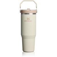 Stanley IceFlow™ Flip Straw 2.0 Tumbler термопляшка з неіржавної сталі Cream 890 мл