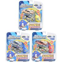 SONIC sada 2 ks autíček žlutý klíč