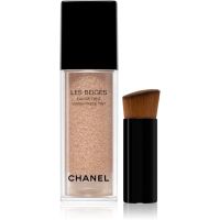 Chanel Les Beiges Water-Fresh Tint lahki vlažilni tekoči puder z aplikatorjem odtenek Medium Plus 30 ml