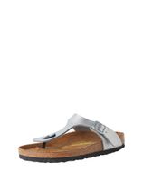 BIRKENSTOCK Natikače s potpeticom 'Gizeh'  srebro