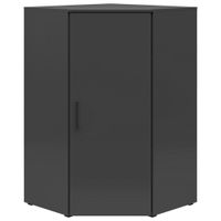 Carryhome ROHOVÁ KOMODA, grafitová, 71,5/115/71,5 cm