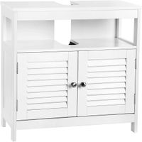 MID.YOU SKRINKA POD UMÝVADLO, biela, biela, 60/60/30 cm