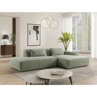 Livetastic ROHOVÁ SEDAČKA, plast, textil, kompozitné drevo, mätovozelená
